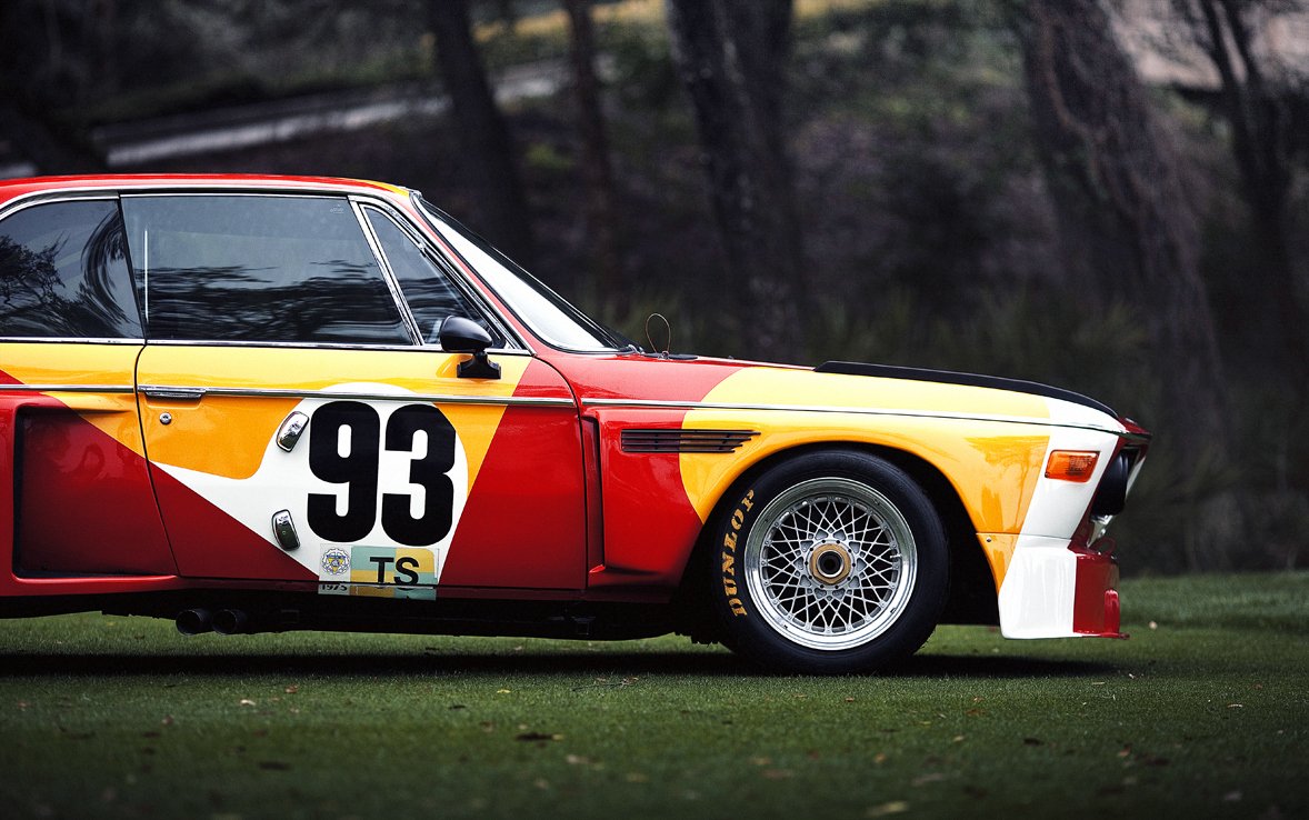 BMW 3.0 CSL by Alexander Calder: A Masterpiece of Art and Engineering (1975)