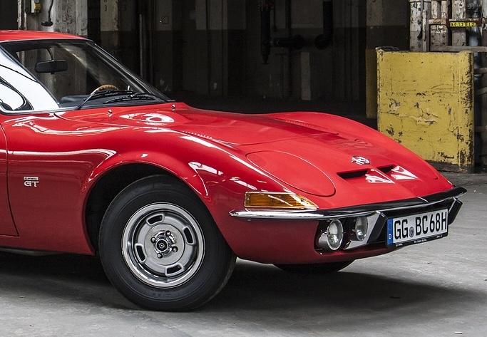 waxed Opel GT