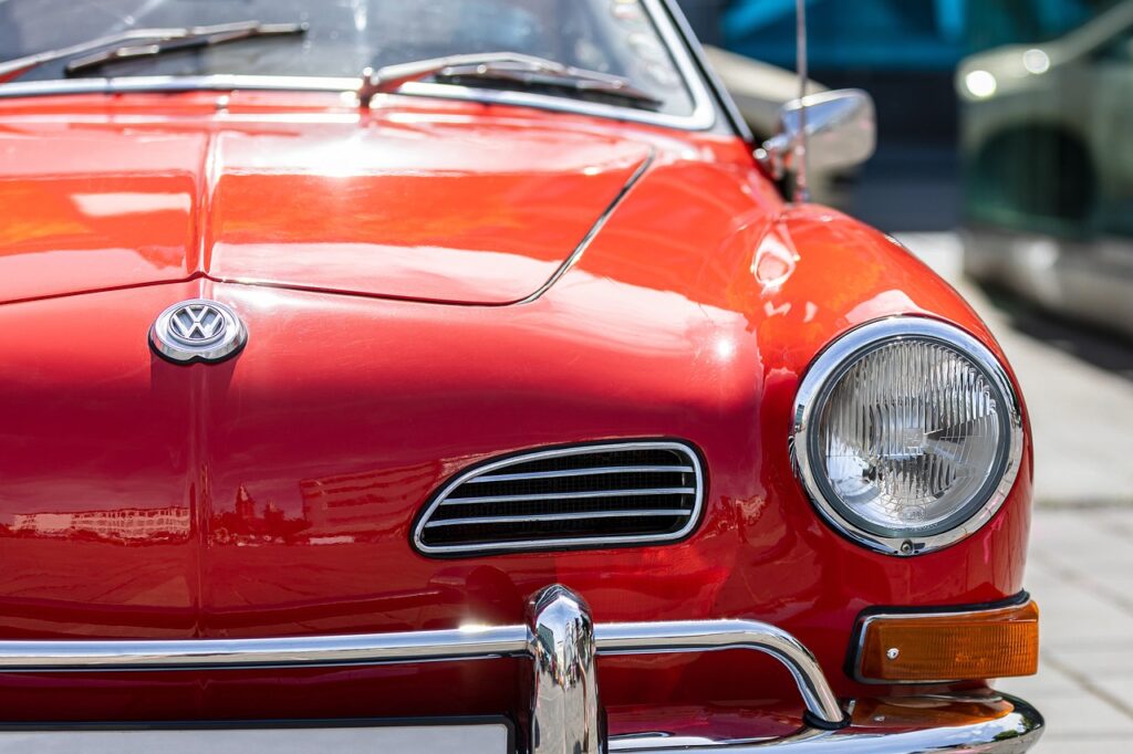 waxed karmann Ghia