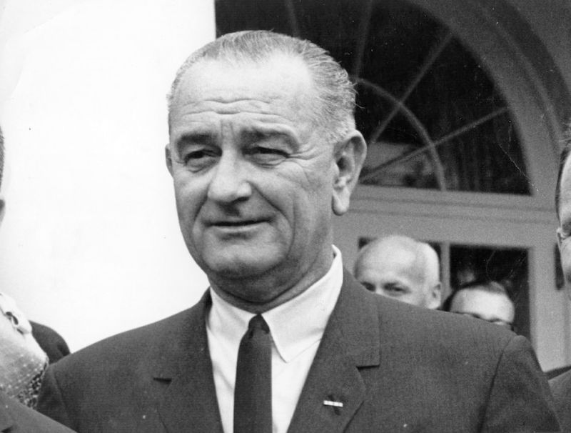 President Lyndon B Johnson